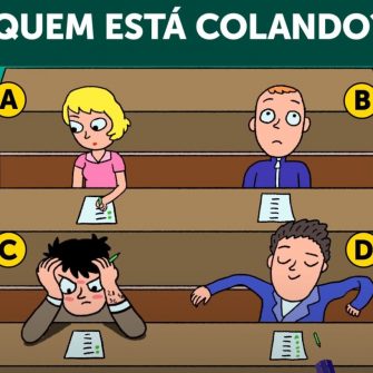Quem está colando na prova?