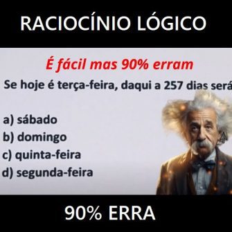 Se hoje é terça-feira, daqui a 257 dias será?