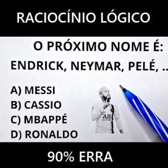 O próximo nome é: Endrick, Neymar, Pelé, …?