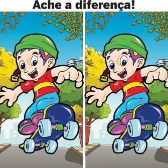 Ache a Diferença: O Menino Skatista