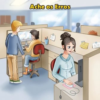 Ache os Erros na Imagem: O Escritório