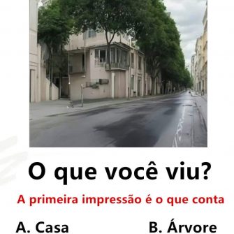 O que você viu nesta imagem? Faça o teste e descubra algo incrível sobre você