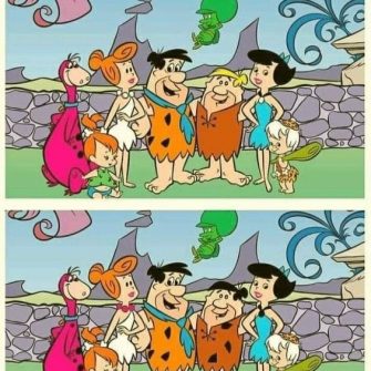 Ache 7 Diferenças: Os Flintstones