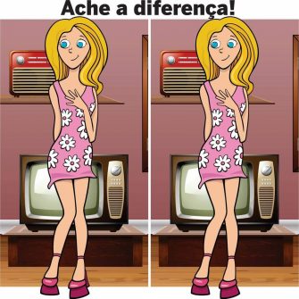 Ache a Diferença: A Menina do Vestido Rosa