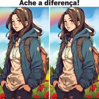 Ache a Diferença: A Menina do Anime