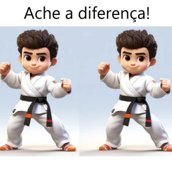 Ache a Diferença: O Lutador de Karatê
