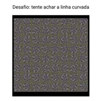 Desafio: Tente Achar a Linha Curvada