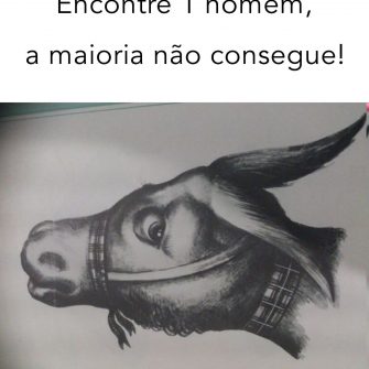 Encontre 1 homem na imagem, a maioria não consegue