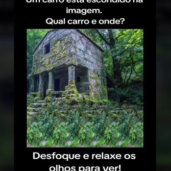 Encontre o carro escondido na imagem