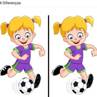 Ache as Diferenças: A Jogadora de Futebol