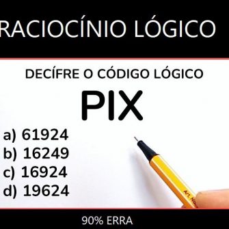 Decifre o codigo logico da palavra PIX