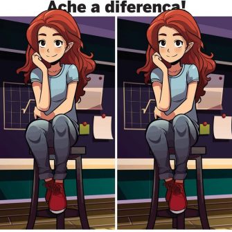 Ache a Diferença: A Menina Que Gosta de Matemática