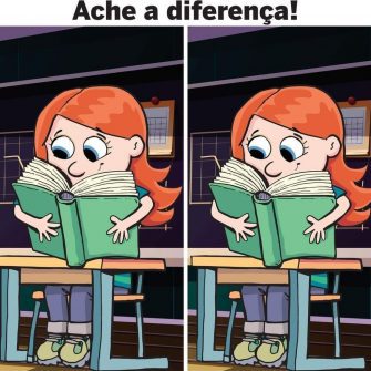 Ache a Diferença: A Menina Com o Livro Grande