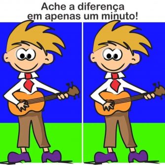 Ache a Diferença em 1 Minuto: O Músico