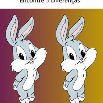 Encontre 5 Diferenças: Mini Pernalonga