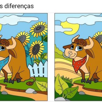 Desafio Visual: Ache as Diferenças: O Touro