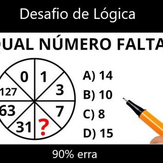 Desafio de Lógica: Qual Número Falta?