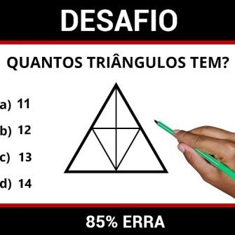 Quantos triângulos tem?