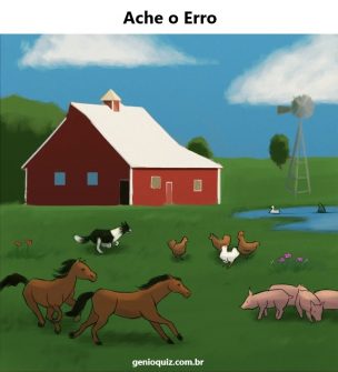 Desafio Ache o Erro: A Fazenda
