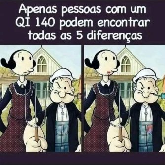 Desafio Encontre as Diferenças: Olívia e Popeye