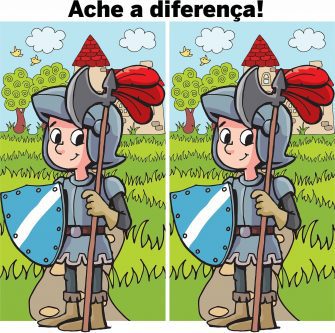 Ache a Diferença: O Soldado Medieval