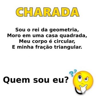 Charada: O Rei da Geometria