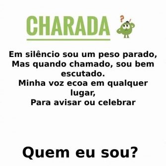 Charada: Para Avisar Ou Celebrar