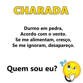 Charada: O Vento que Alimenta