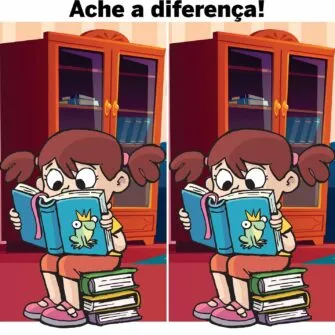 Ache as Diferenças: Menina Leitora