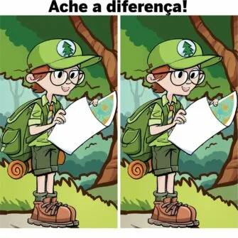 Ache as Diferenças: O Escoteiro Explorador