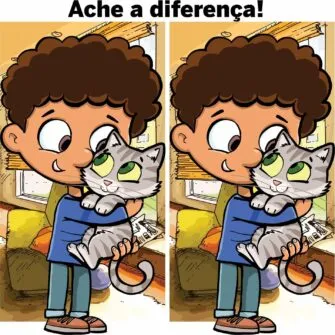 Ache as Diferenças: Momento com o Gato