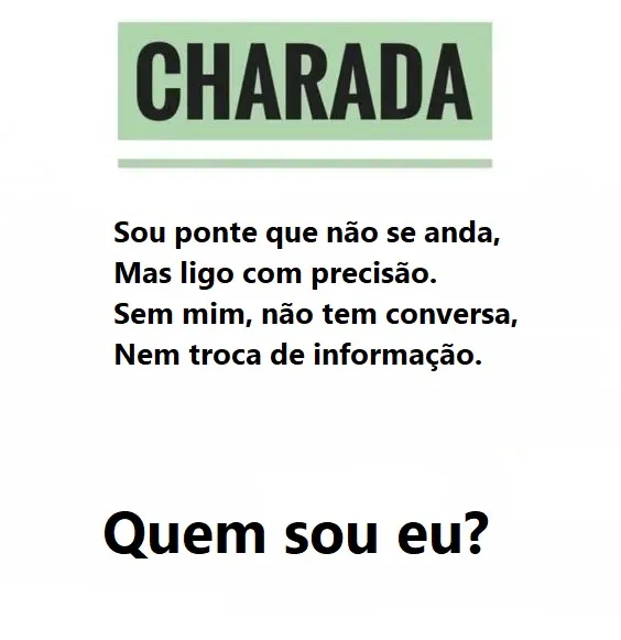 Charada: A Ponte Invisível Charada: A Ponte Invisível
