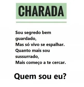 Charada: O Segredo Que Cresce