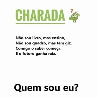 Charada: Onde o Saber Começa
