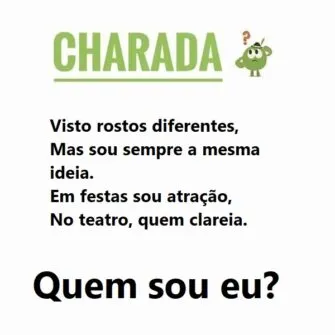 Charada: Rostos Diferentes