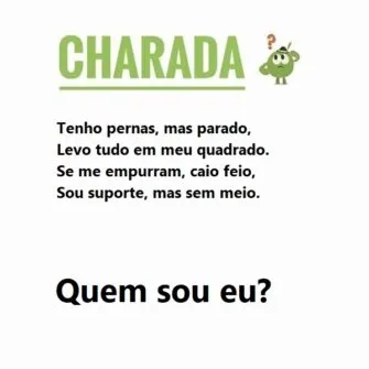 Charada: Suporte Sem Meio