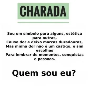 Charada: A Marca do Tempo
