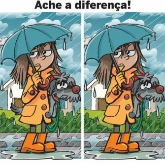 Ache a Diferença: Passeio na Chuva