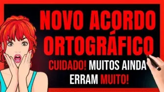 Novo Acordo Ortográfico - Português