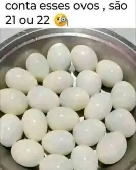 Quantos Ovos tem na imagem?