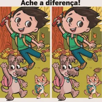 Ache a Diferença: Diversão no Outono