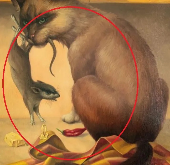 Ache a Mulher Escondida na Imagem do Gato e Rato Veja a Resposta Ache a Mulher Escondida na Imagem do Gato e Rato