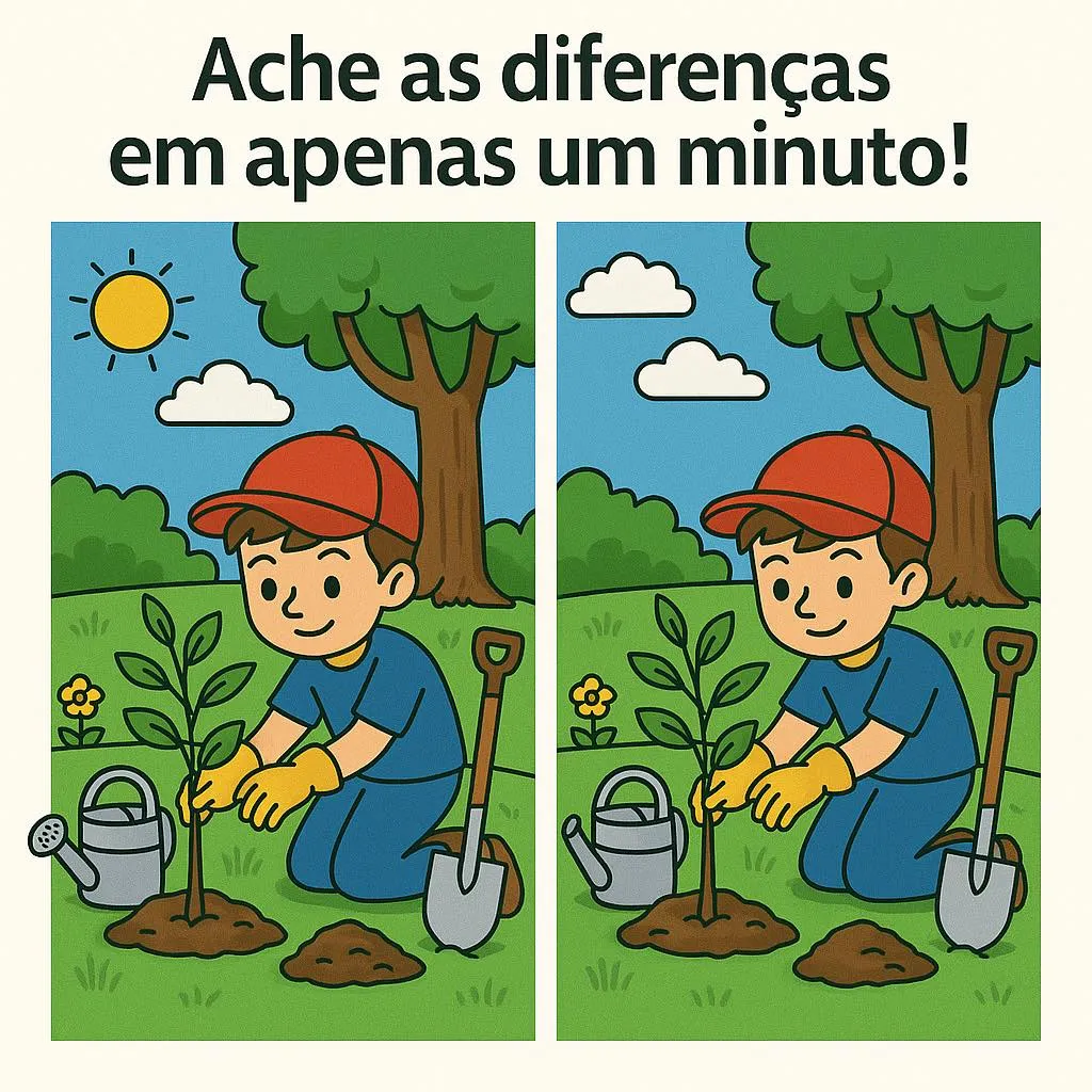 Ache as Diferenças: O Jardineiro
