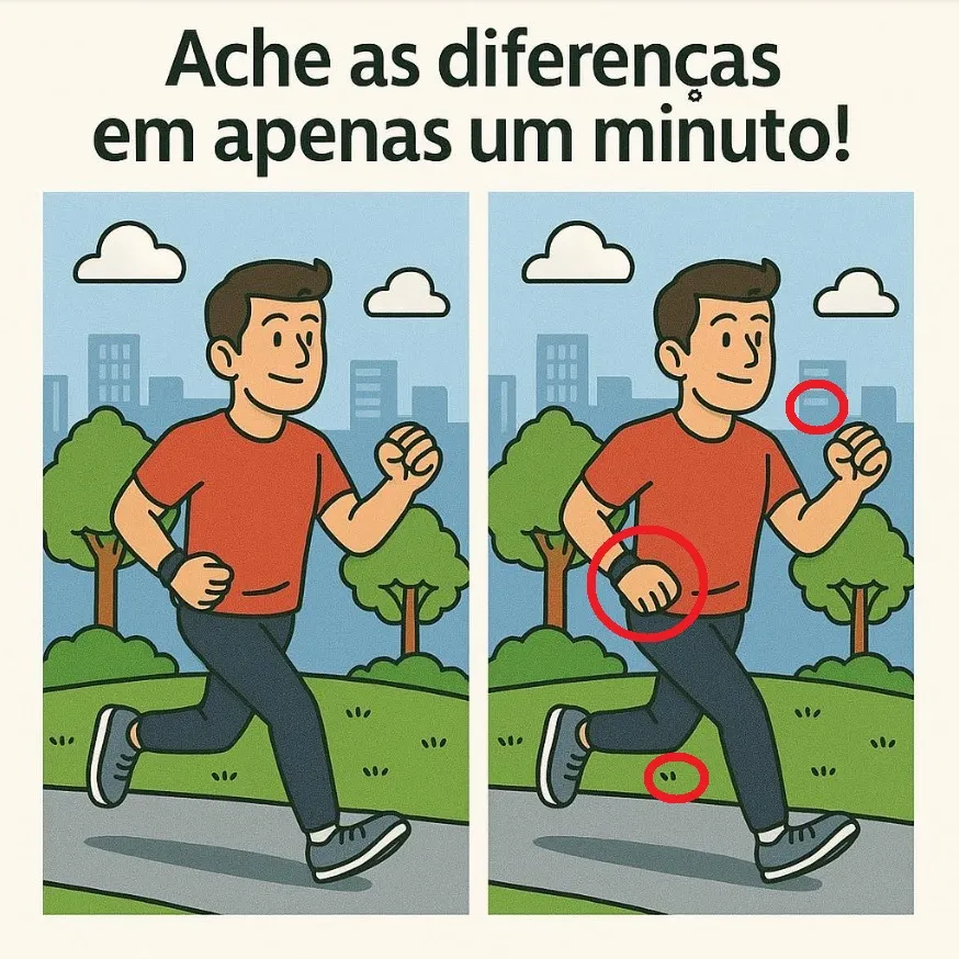 Ache as Diferenças em Apenas Um Minuto!