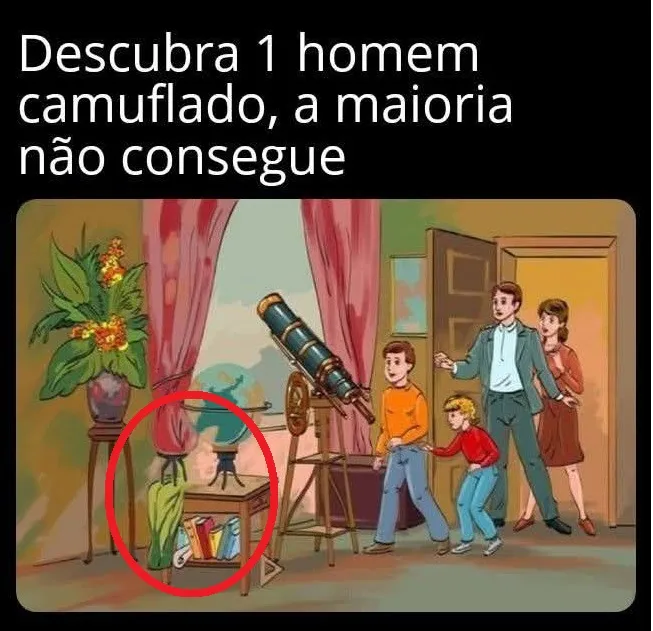 Ache o Homem Camuflado — A Maioria Não Consegue!
