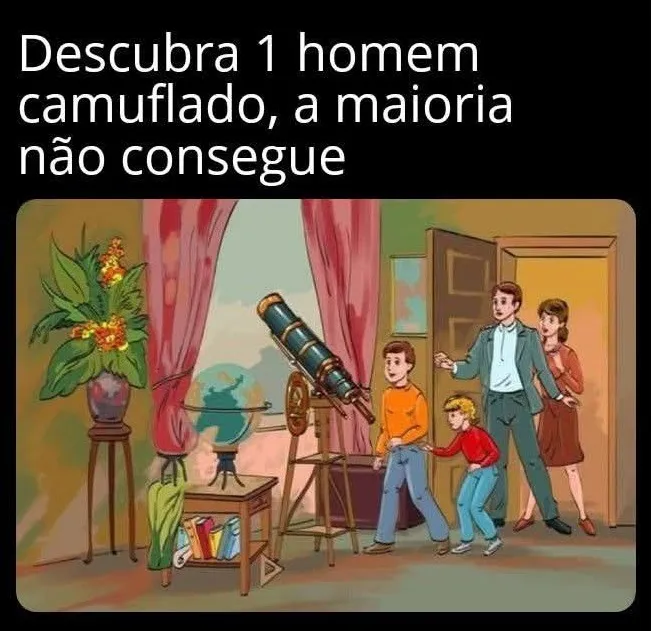 Ache o Homem Camuflado — A Maioria Não Consegue!