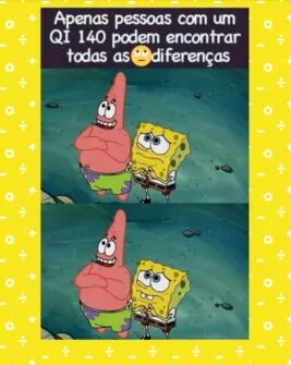 Apenas Pessoas com um QI 140 Podem Encontrar Todas as Diferenças