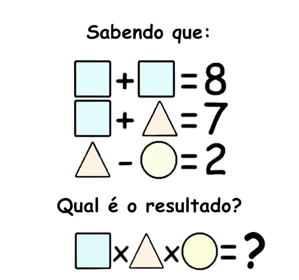 Desafio Da Conta Geométrica Desafio Da Conta Geométrica