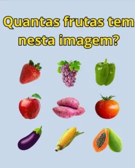 Desafio Logico: Quantas Frutas Tem Nesta Imagem?
