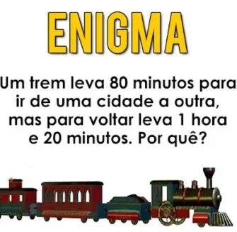 Desafio de Raciocínio: A Viagem do Trem